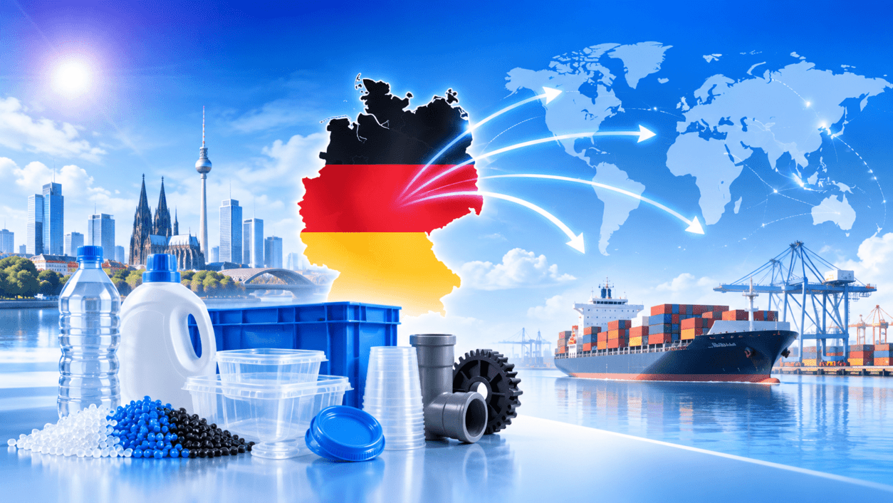 Germany plastic products export report